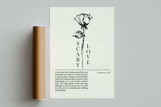 Discover The Neighbourhood Scary Love Poster