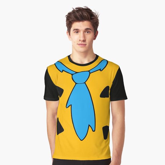 Discover Flintstones Fred Horror 3D T-Shirt - Halloween All Over Print