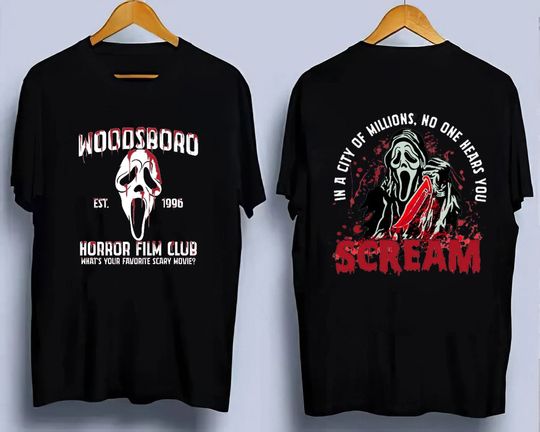 Discover Horror Film Club Shirt, Horror Est 1996 Shirt, What's Your Favorite Scary Movie Shirt