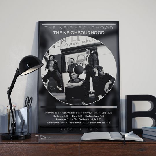 Discover The Neighbourhood Poster, Album Cover Poster, Music Poster Gift