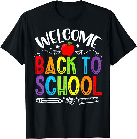 Discover Welcome Back To School Newsletter Meet The Teacher Students T-Shirt