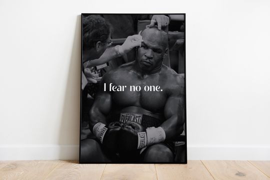 Discover Mike Tyson Poster