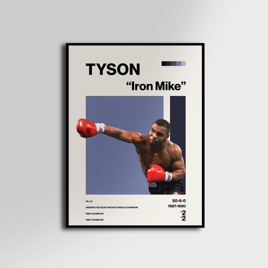 Discover Mike Tyson Poster