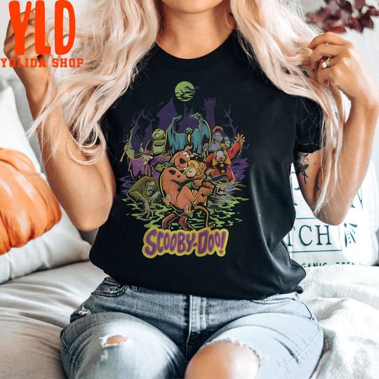 Discover Vintage Scooby Doo shirt, Halloween Tshirt