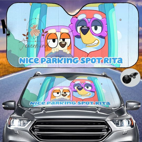 Discover BlueyDad Auto Sunshade Car, Cartoon Auto Sunshade