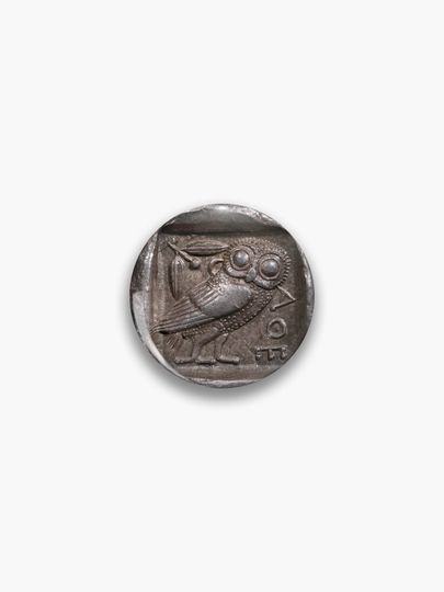 Discover Athenain Silver Tetradrachm Owl  | Pin