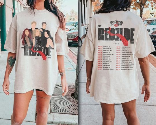 Discover Vintage Soy Rebelde Tour Shirt for RBD Fans