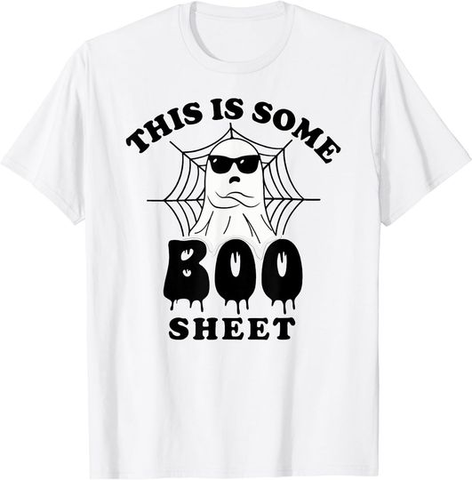 Discover This Is Some Boo Sheet Halloween Ghost Funny Gift Men Women T-Shirt
