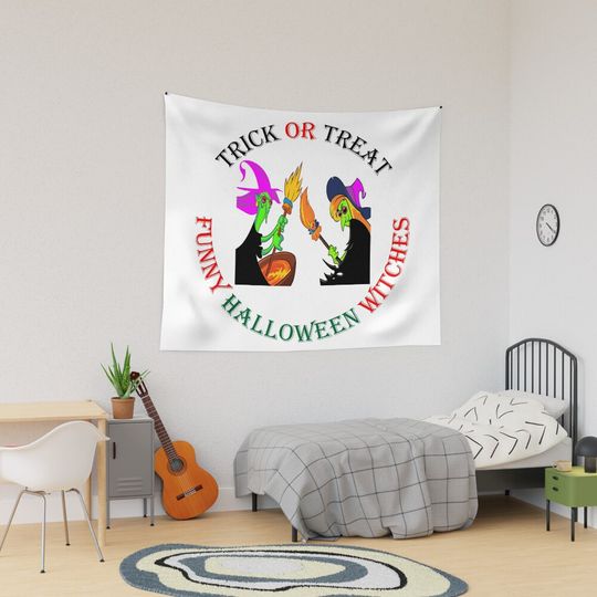 Discover Trick or Treat Tapestry