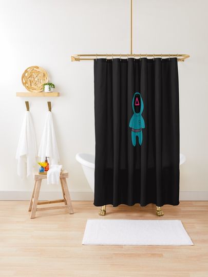 Discover Squid Cosplay lovers funny design | Shower Curtain