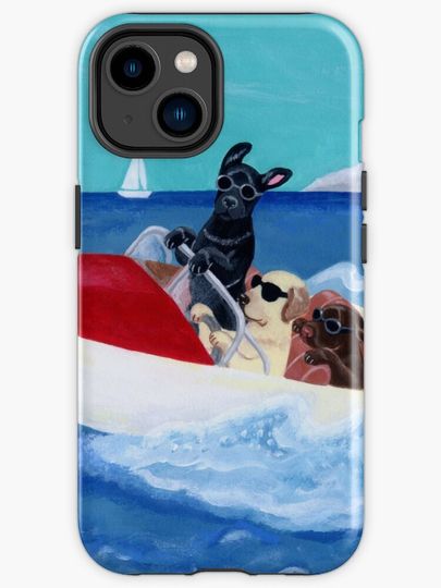 Discover Cool Summer Labradors  | iPhone Case