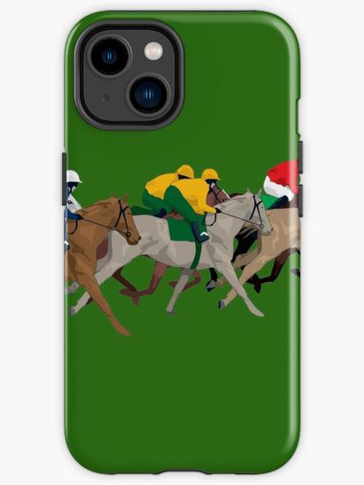 Discover Horse race | iPhone Case