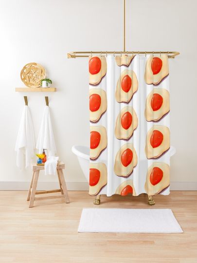 Discover Star Egg | Shower Curtain