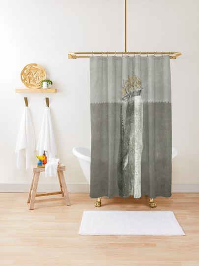 Discover Revenge of The Whale  | Shower Curtain