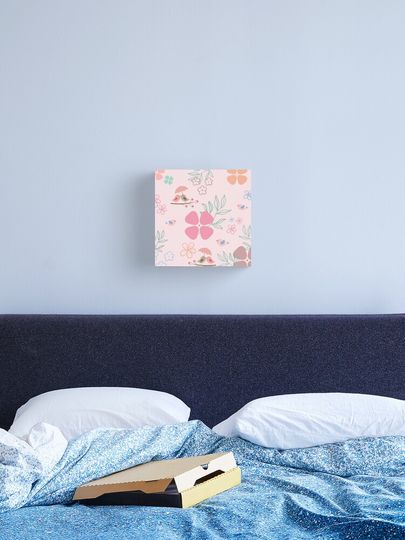 Discover lovely spring birds | Canvas Print