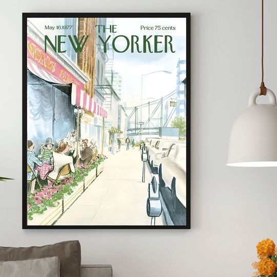 Discover The New Yorker Poster Premium Matte Vertical Poster