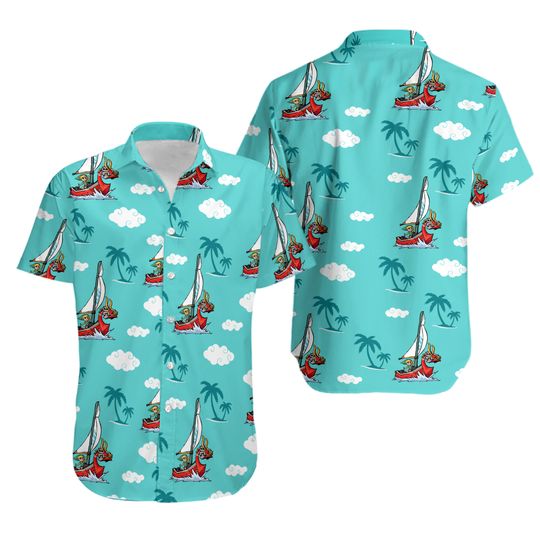 Discover The Wind Waker Woven Zelda Hawaiian Shirt