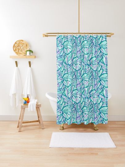 Discover Absracto | Shower Curtain