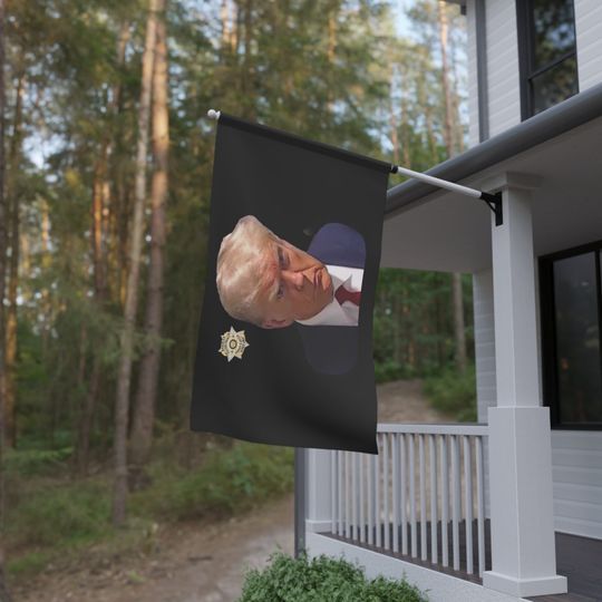 Discover Trump Mugshot Flag