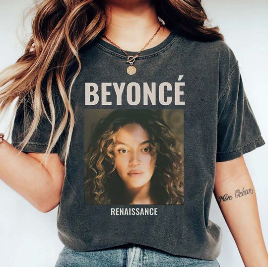 Discover Beyonce Musical T-Shirt, Renaissance 2023 World Tour T-Shirt