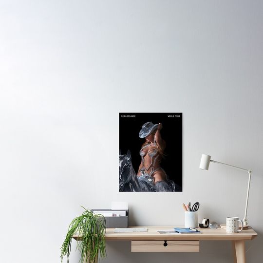 Discover Beyonce Musical Poster, Renaissance 2023 World Tour Poster