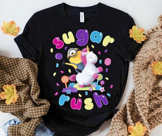 Discover Despicable Me Minions Sugar Rush Candy T-Shirt, Minions Birthday Tees