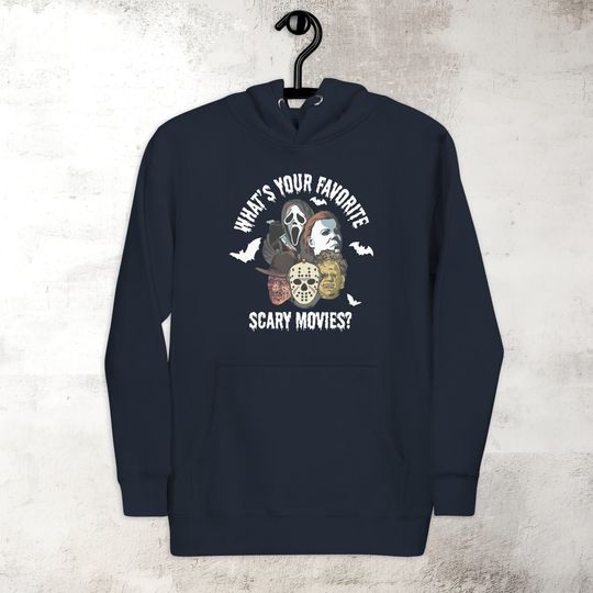 Discover Halloween Scary Movie Hoodie, Horror Scream Mystical Fall Spooky season Halloween Gift