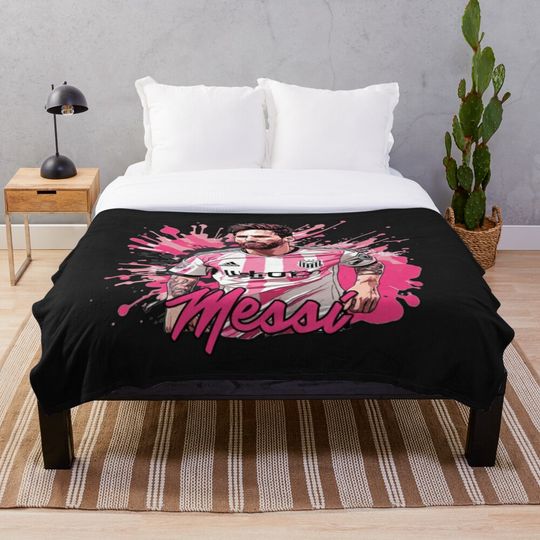 Discover Lionel Messi Throw Blanket
