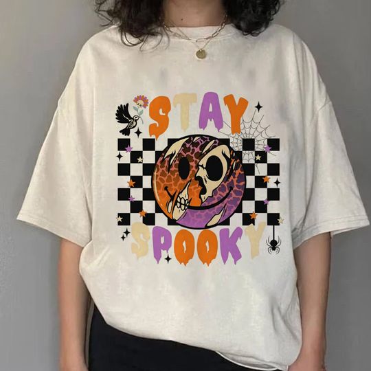 Discover Spooky Season Shirt, Halloween Shirt, Spooky Shirt, Halloween Tee