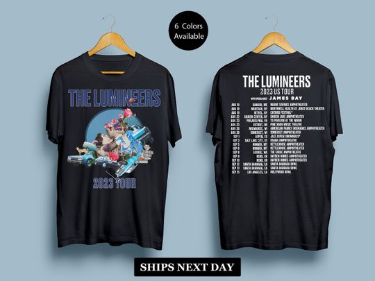 Discover The Lumineers 2023 Tour Unisex Shirt