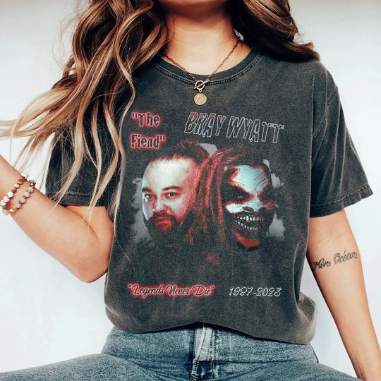 Discover Vintage R.I.P Bray Wyatt Sweatshirt, Bray Wyatt 1987 2023 Shirt