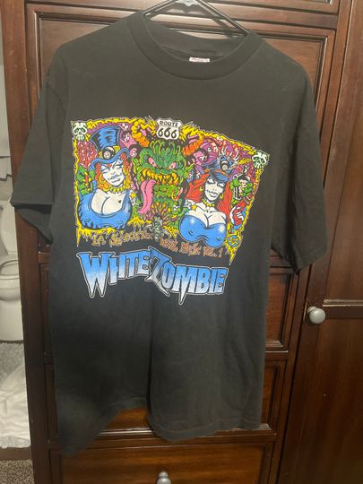 Discover White Zombie xl vintage concert tee