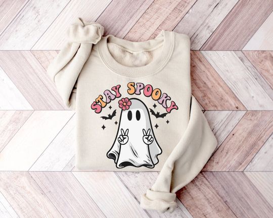 Discover Stay Spooky Halloween Sweatshirt