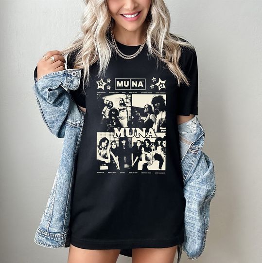 Discover Muna Band Life's So Fun Tour 2023 Tee