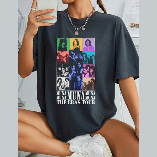Discover Muna Band Life's So Fun Tour 2023 Shirt, Muna Band Fan Shirt