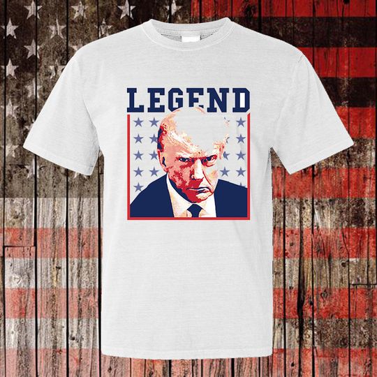 Discover Donald Trump Mugshot Shirt, Trump Never Surrender T-Shirt