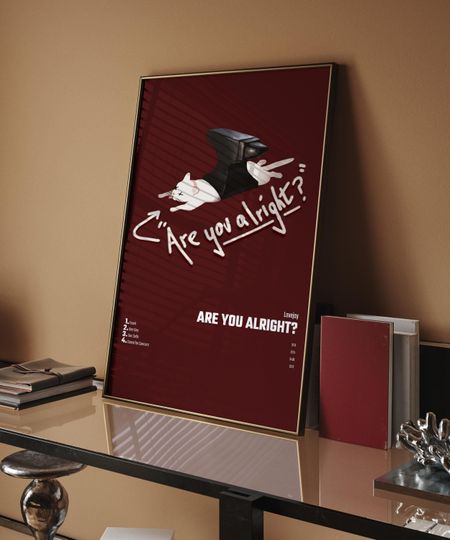 Discover Lovejoy - Are You Alright Album Cover Poster