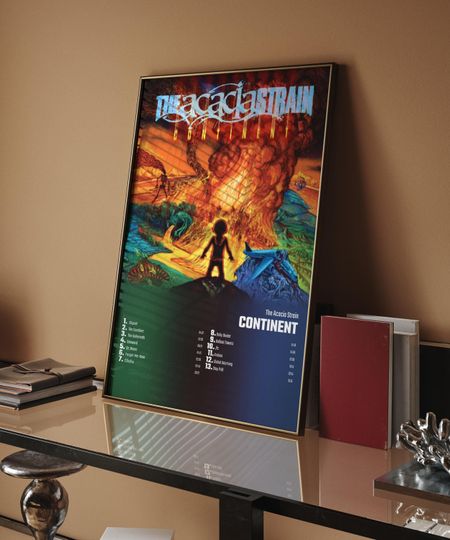 Discover The Acacia Strain - Continent  Album Cover Poster