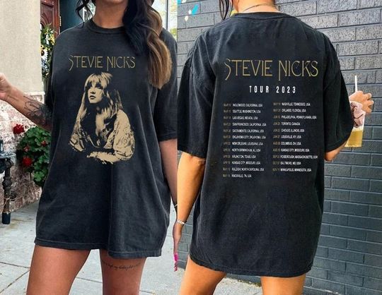 Discover Stevie Nicks 2023 Concert Tour T-Shirt for Fans