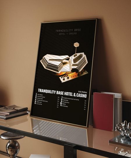 Discover Arctic Monkeys - Tranquility Base Hotel Casino Album Cover Poster