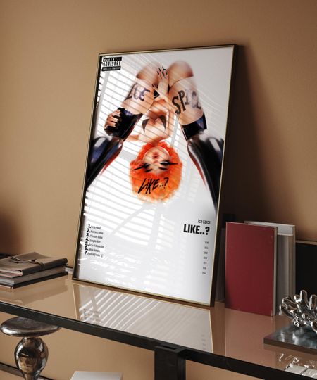Discover Ice Spice - Like.? Album Cover Poster