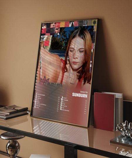 Discover Dominic Fike - Sunburn Album Cover Poster