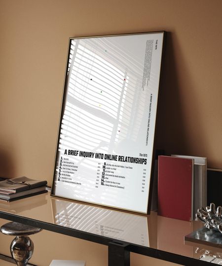 Discover The 1975 - A Brief Inquiry Into Online Relationships  Album Cover Poster