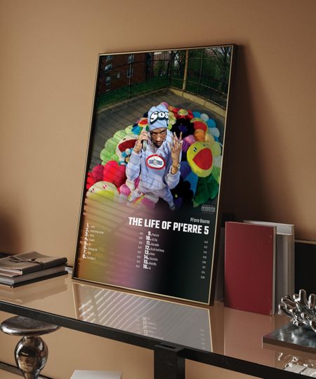 Discover Pierre Bourne - The Life Of Pi'erre 5 Album Cover Poster