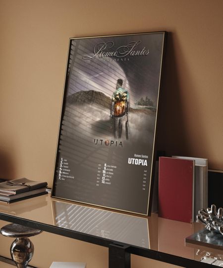 Discover Romeo Santos - Utopia  Album Cover Poster