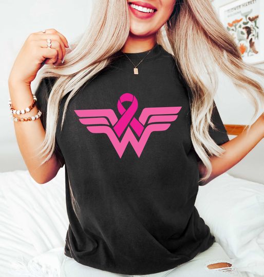 Discover Wonder Woman Cancer Warrior T-Shirt for Empowerment