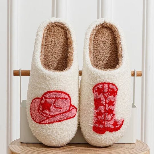 Discover Cowgirl Slippers, Cute Slippers for Women, Country Music Gift
