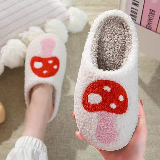 Discover Cottagecore Mushroom Cozy Slippers