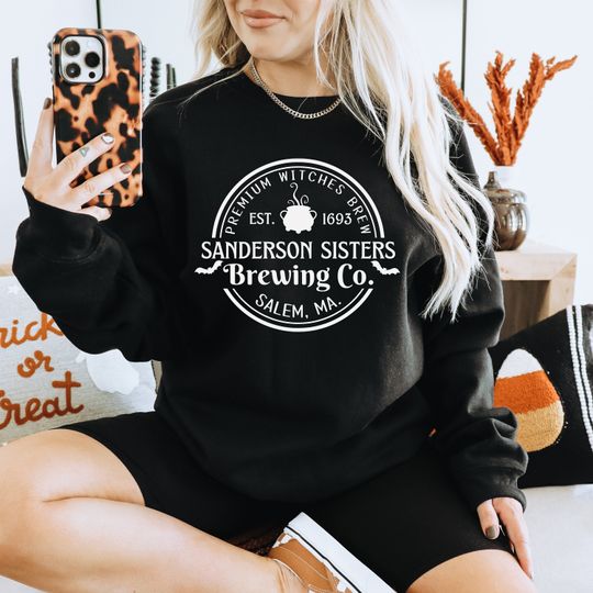 Discover Sanderson Sister Brewing Co Sweatshirt, Sanderson Sisters Sweatshirt