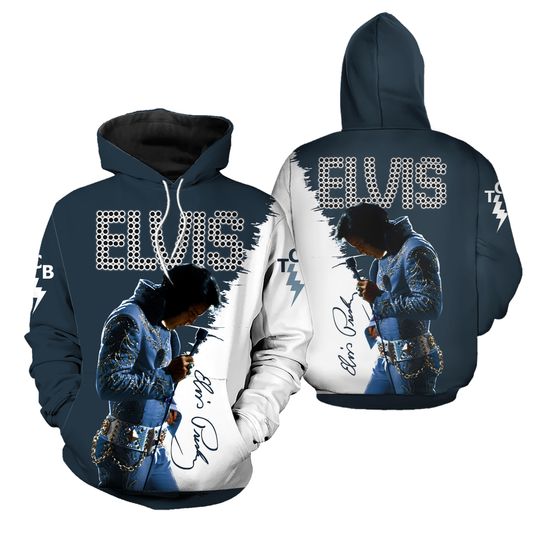 Discover Elvis Presley 3D Hoodie